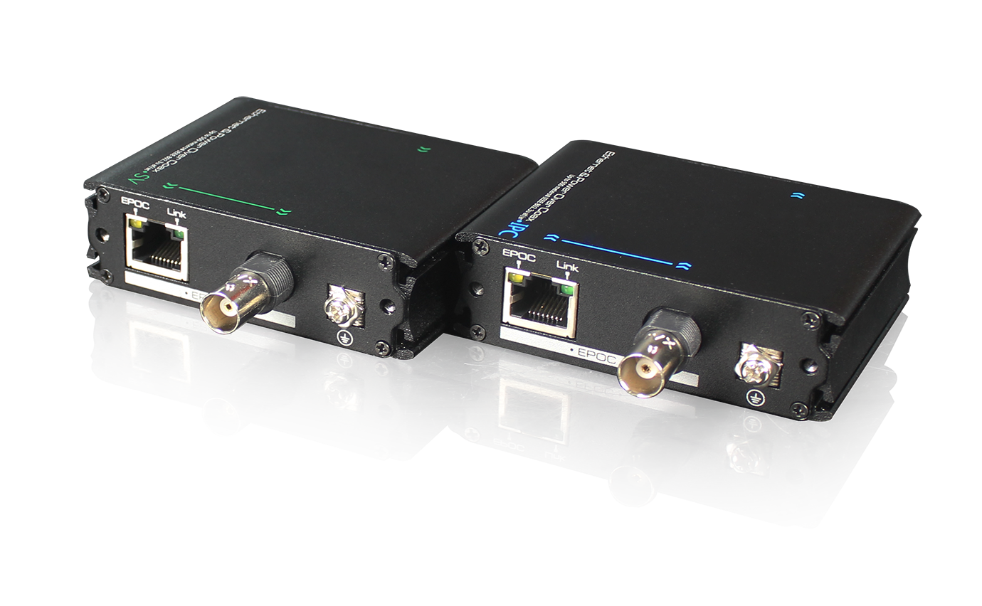 同軸線網(wǎng)絡(luò)延長(zhǎng)器（POE供電）