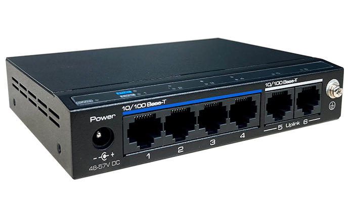 6口全百兆PoE交換機(jī)（30W）